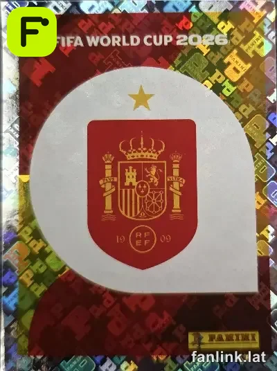 Emblem #ESP1 — Lámina Panini FIFA World Cup 2026 (Spain)