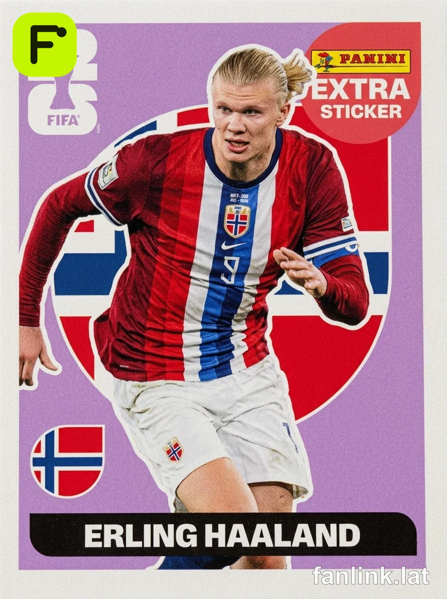Panini Extra Sticker Extra Sticker (Regular) — Erling Haaland