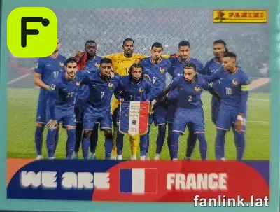 Team Photo #FRA13 — Lámina Panini FIFA World Cup 2026 (France)