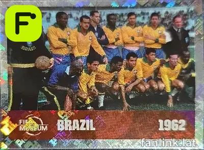 Brazil 1962 #FWC12 — Lámina Panini FIFA World Cup 2026 (FIFA World Cup History)