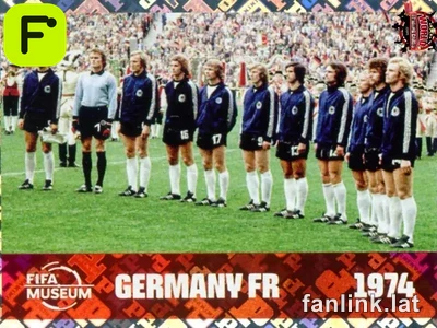 West Germany 1974 #FWC13 — Lámina Panini FIFA World Cup 2026 (FIFA World Cup History)