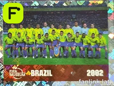 Brazil 2002 #FWC16 — Lámina Panini FIFA World Cup 2026 (FIFA World Cup History)