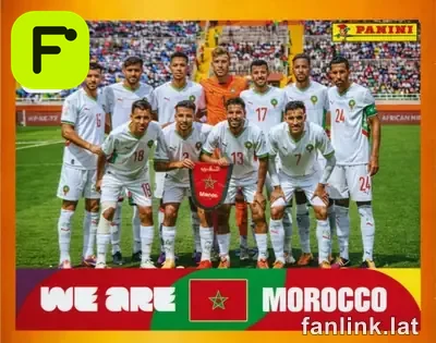 Team Photo #MAR13 — Lámina Panini FIFA World Cup 2026 (Morocco)