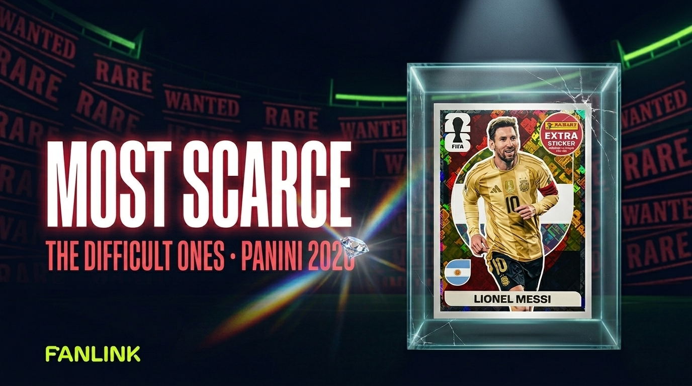 Rarest Panini World Cup 2026 Stickers — FanLink · Panini FIFA World Cup 2026